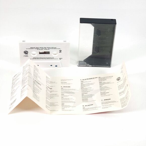 2 Atlantic Starr Cassettes All In The Name of Love & Secret Lovers The Best‎ Of - Picture 9 of 10
